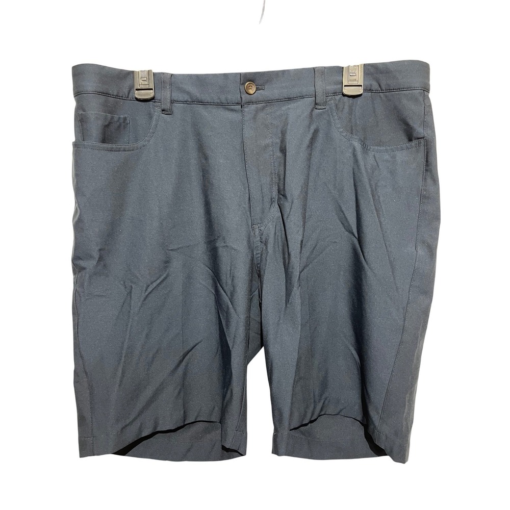 Greg‎ Norman Mens Navy Blue Performance Stretch 5-Pocket Golf Shorts Size 40